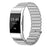 For Fitbit Charge 2 Loop Back Design Replacement Stainless Steel Watch Strap - Silver - 2