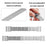 For Fitbit Charge 2 Loop Back Design Replacement Stainless Steel Watch Strap - Silver - 4