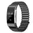 For Fitbit Charge 2 Electroplating Color Easy Adjustment Stainless Steel Watch Strap - Black - 2