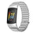 For Fitbit Charge 6 / 5 Easy Adjustment Stainless Steel Wrist Strap Replacement - Silver - 2