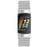 For Fitbit Charge 6 / 5 Easy Adjustment Stainless Steel Wrist Strap Replacement - Silver - 3