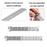For Fitbit Charge 6 / 5 Easy Adjustment Stainless Steel Wrist Strap Replacement - Silver - 4