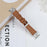 For Misfit Vapor Cowhide Watch Band Rhinestone Crown Design Replace Strap, Silver Buckle - Brown - 3