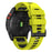 For Garmin Fenix 7 Pro 47mm / Fenix 7 Silicone Watch Bands Dual-Color Replacement Strap - Lime+Black - 1