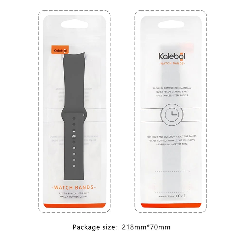 KALEBOL KLB-DKGJ-001 For Samsung Galaxy Watch FE 40mm / Watch6 / Watch6 Classic / Watch5 Silicone Watch Band Adjustable Strap - Wine Red - 7