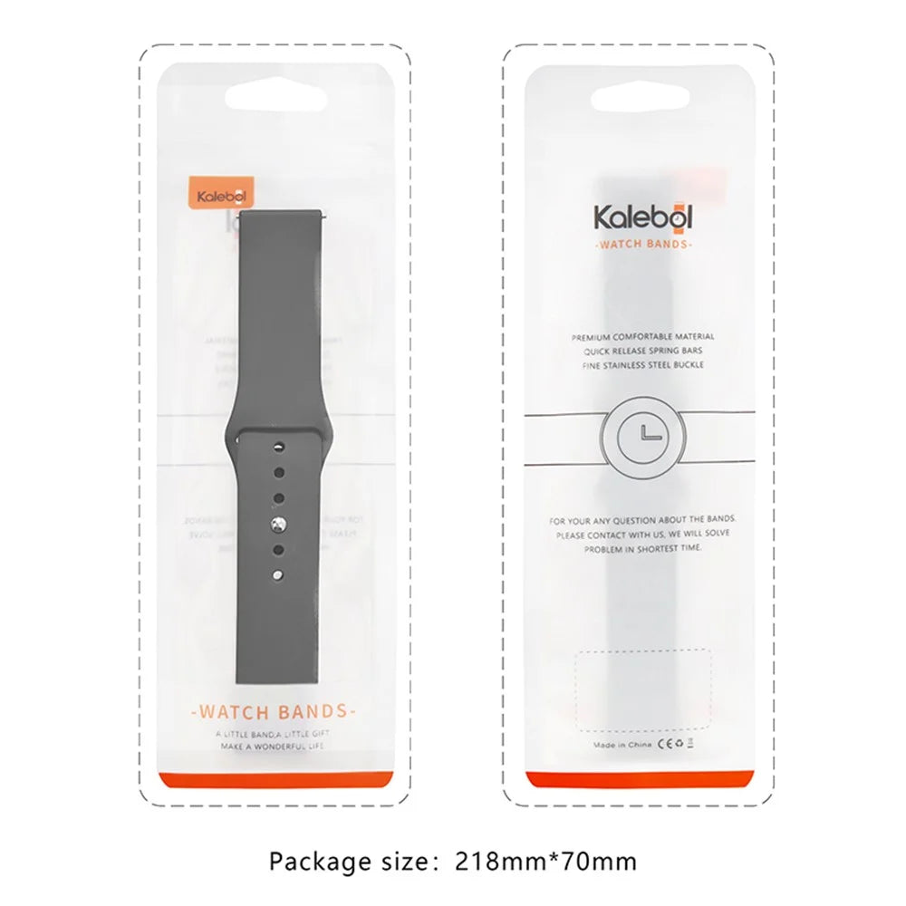 KALEBOL KLB-DKGJ-001 For Samsung Galaxy Watch6 Classic 47mm 43mm Watch Band 20mm Silicone Strap - Wine Red - 7