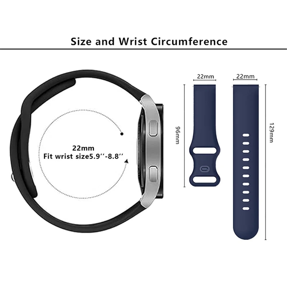 KALEBOL KLB-HDKGJ-001 For Samsung Galaxy Watch3 45mm Silicone Band 22mm Watch Strap with Butterfly Buckle - Pink - 6