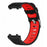 For Huami Amazfit Active Edge A2212 Wrist Band Replacement Dual Color Watch Strap - Black+Red - 3