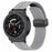For Huami Amazfit Active Edge A2212 Watch Band Silicone Wrist Strap with Magnetic Folding Buckle - Grey - 2