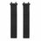 For Huami Amazfit Active Edge (A2212) Magnetic Watch Band Silicone Watch Strap - Black+Orange - 4