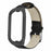 For Xiaomi Smart Band 8 Active Watch Band Bamboo Texture Wrist Strap with Watch Case - Black - 2