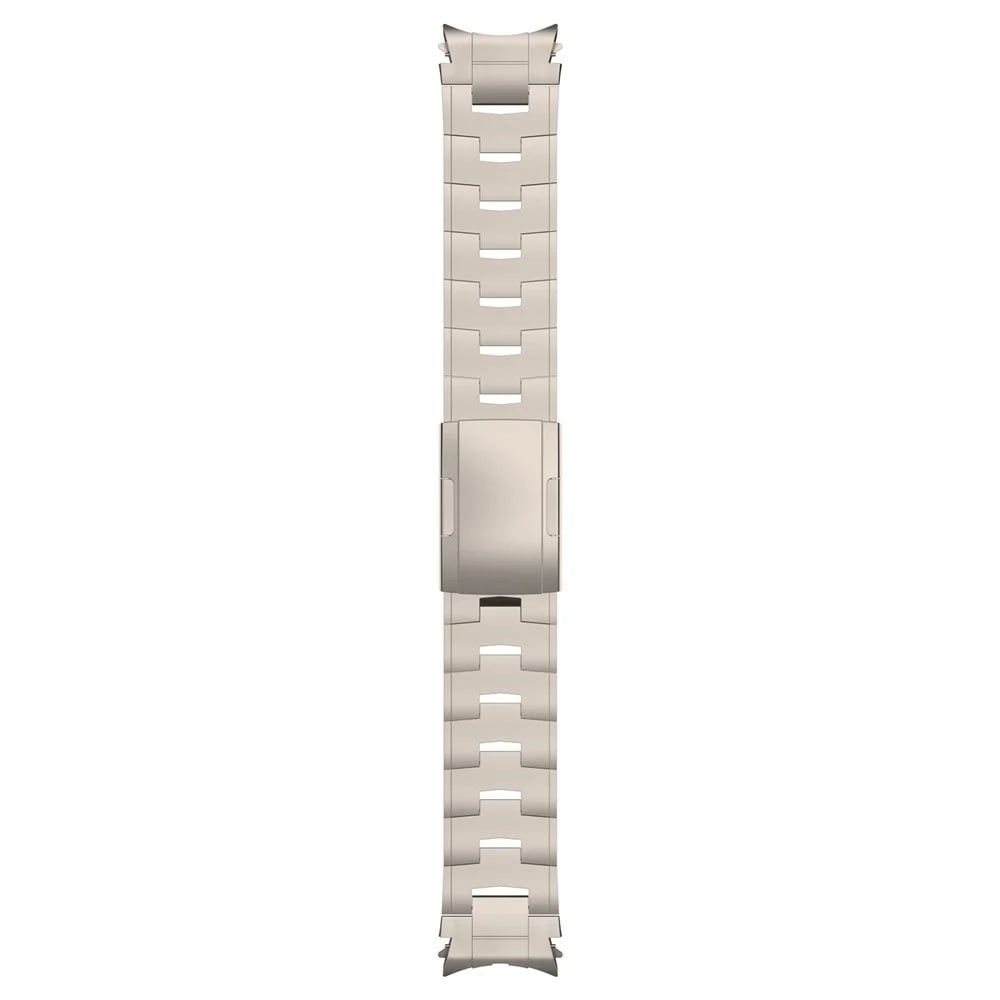For Samsung Galaxy Watch FE 40mm / Watch6 / Watch6 Classic / Watch 5 Titanium Steel Watch Strap Quick Release Band - Titanium - 5