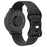For Coros Pace 3 / Apex 46mm / Apex Pro Silicone Band 22mm Leopard Texture Watch Strap - Black - 1