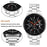 For Huawei Watch GT 4 46mm Watch Band Three Beads Stainless Steel Strap Replacement - Silver - 3