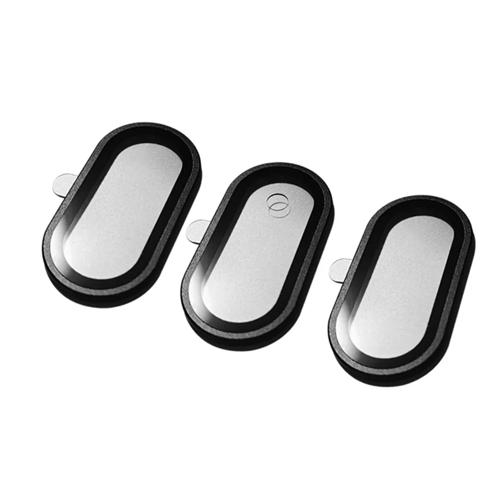 3Pcs For Meta Quest 3 VR Headset HD Tempered Glass Lens Protector Film - Black - 3