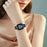 For Fitbit Versa 4 / Sense 2 Smartwatch Band Resin+Rhinestone Strap - Black - 6