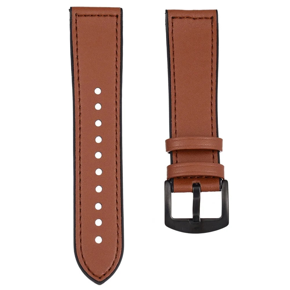 Watch Strap for Apple Watch Series 11 10 42mm / 9 8 7 41mm / SE3 SE2 SE 6 5 4 40mm / 3 2 1 38mm Silicone Wrist Band - Brown - 2