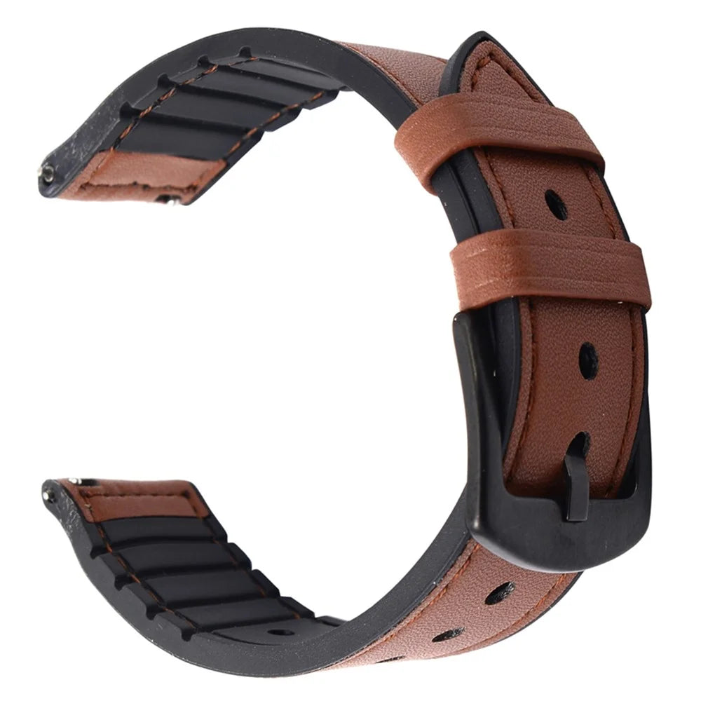 Watch Strap for Apple Watch Series 11 10 42mm / 9 8 7 41mm / SE3 SE2 SE 6 5 4 40mm / 3 2 1 38mm Silicone Wrist Band - Brown - 3