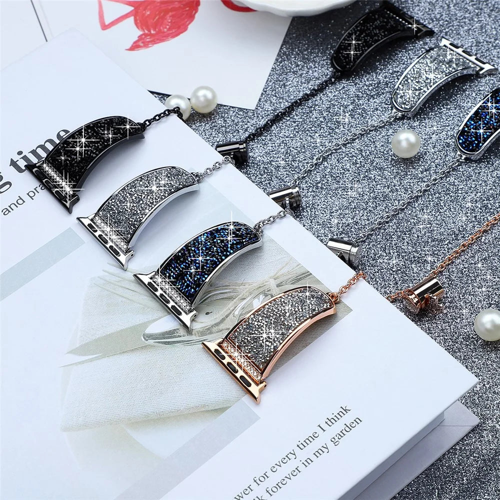 For Apple Watch Ultra 3 2 1 49mm / Series 11 10 46mm / 9 8 7 45mm / SE3 SE2 SE 6 5 4 44mm / 3 2 1 42mm Watch Strap - Black / Black - 5