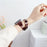 For Apple Watch Series 11 10 42mm / 9 8 7 41mm / SE3 SE2 SE 6 5 4 40mm / 3 2 1 38mm Leather Strap - Black - 4