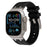 For Apple Watch Series 11 10 42mm / 9 8 7 41mm / SE3 SE2 SE 6 5 4 40mm / 3 2 1 38mm Watch Band Liquid Silicone Strap - Titanium Black - 4