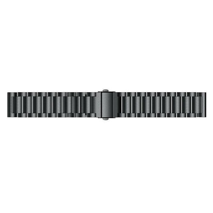 For Huami Amazfit GTR 2e 22mm Replacement Band High-end 316L Stainless Steel Wrist Strap - Black - 3