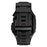 For Apple Watch SE (2023) SE (2022) SE Series 6 5 4 44mm Fluororubber Strap with Stainless Steel Watch Case - Black - 4