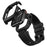 For Apple Watch SE (2023) SE (2022) SE Series 6 5 4 44mm Fluororubber Strap with Stainless Steel Watch Case - Black - 7