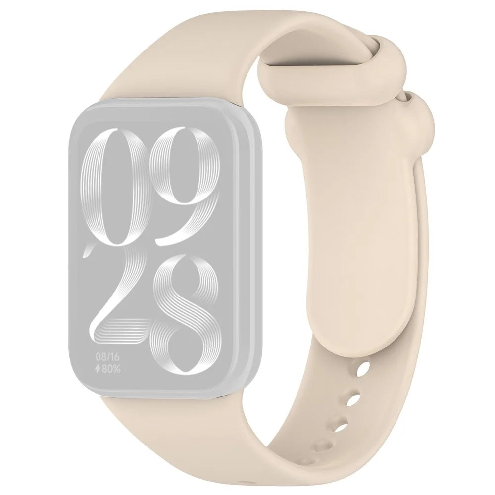 For Xiaomi Smart Band 10 Pro / 9 Pro / 8 Pro / Redmi Watch 6 / 5 / 4 Watch Band Adjustable Silicone Strap Replacement - Starlight - 1