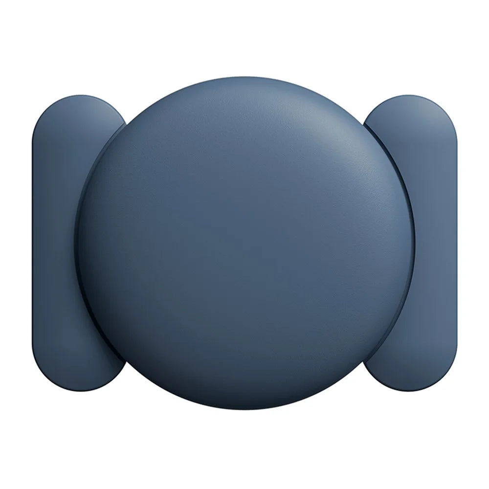 Protective Case for Apple Airtag Tracker Bluetooth-compatible Locator Anti-Loss Magnetic Silicone Cover - Blue - 1