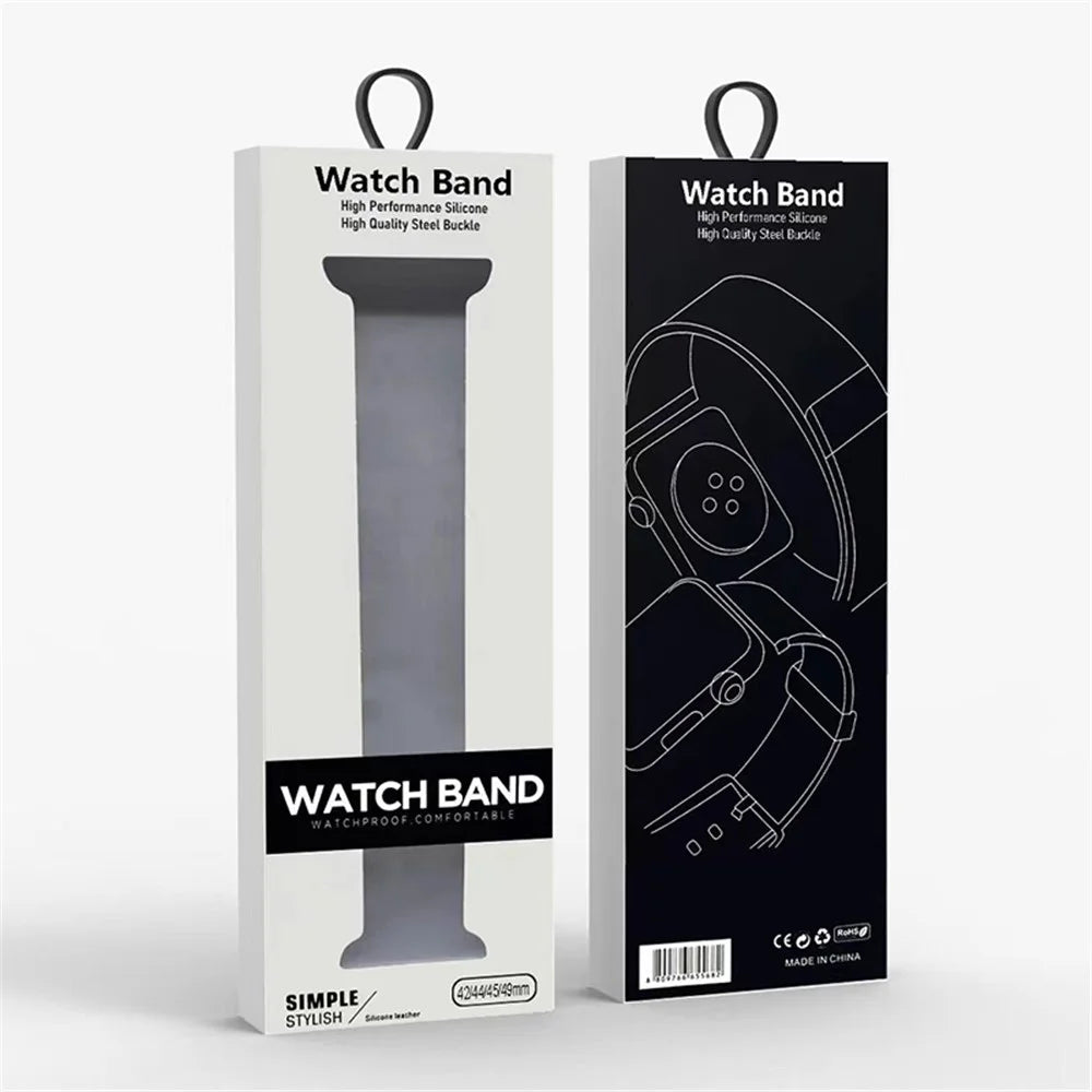 For Apple Watch Ultra 3 2 1 49mm / Series 11 10 46mm / 9 8 7 45mm / SE3 SE2 SE 6 5 4 44mm / 3 2 1 42mm Silicone Watch Band - Gem Green - 7