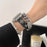 For Apple Watch Series 11 10 42mm / 9 8 7 41mm / SE3 SE2 SE 6 5 4 40mm / 3 2 1 38mm Leather Watch Band Bracelet - 4