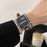 For Apple Watch Series 11 10 42mm / 9 8 7 41mm / SE3 SE2 SE 6 5 4 40mm / 3 2 1 38mm Leather Watch Band Bracelet - 5