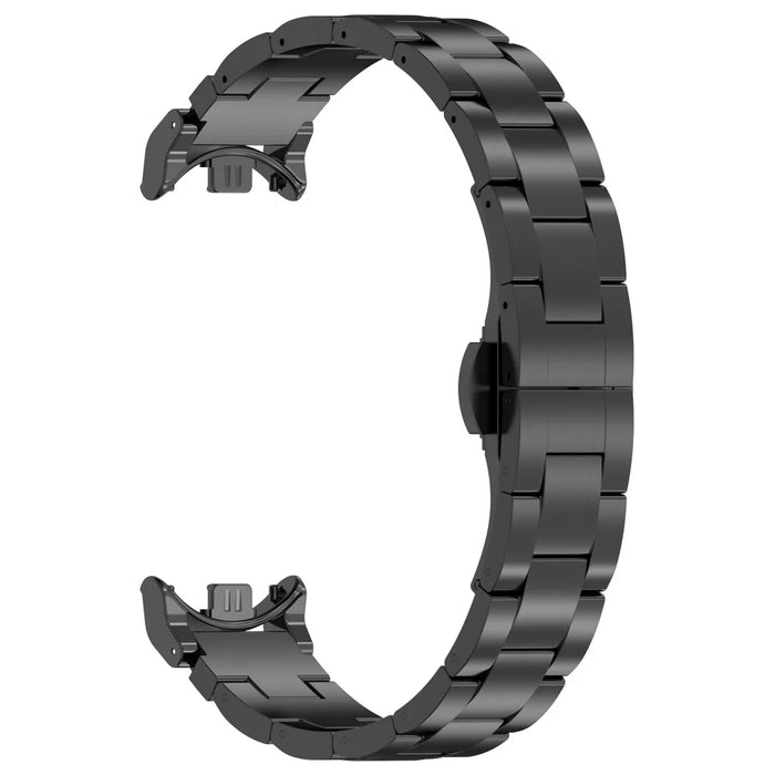 For Xiaomi Smart Band 9 NFC / 9 / 8 NFC / 8 Titanium Metal Strap Watch Bracelet Straps Replacement - Black - 2