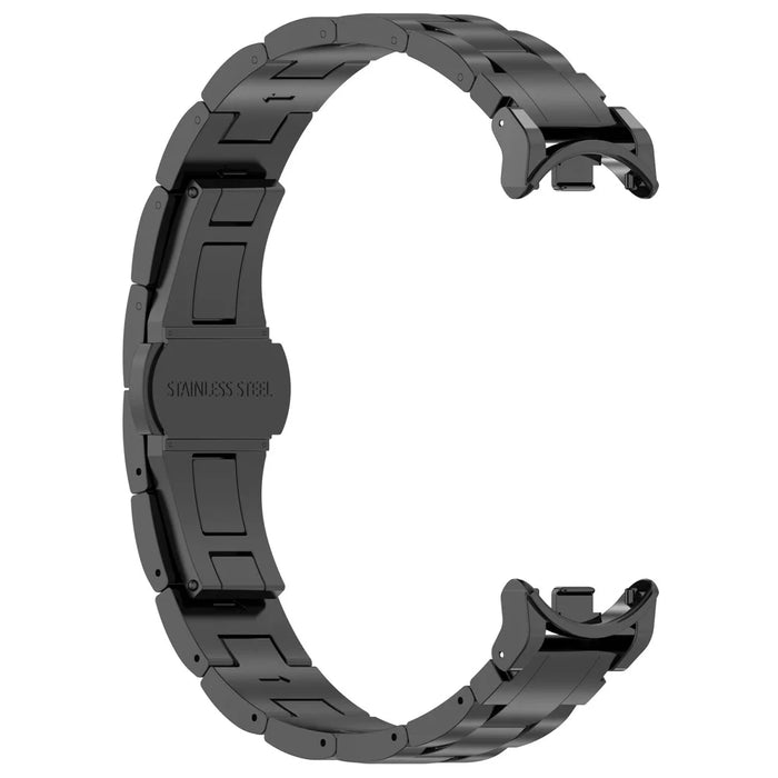For Xiaomi Smart Band 9 NFC / 9 / 8 NFC / 8 Titanium Metal Strap Watch Bracelet Straps Replacement - Black - 3