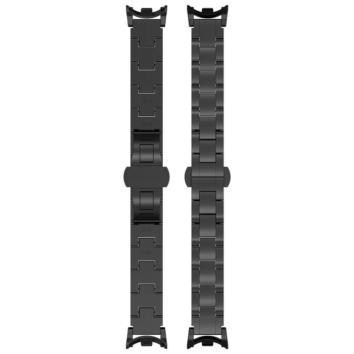 For Xiaomi Smart Band 9 NFC / 9 / 8 NFC / 8 Titanium Metal Strap Watch Bracelet Straps Replacement - Black - 5