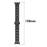 For Xiaomi Smart Band 9 NFC / 9 / 8 NFC / 8 Titanium Metal Strap Watch Bracelet Straps Replacement - Black - 6
