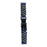 For Apple Watch Series 11 10 42mm / 9 8 7 41mm / SE3 SE2 SE 6 5 4 40mm / 3 2 1 38mm Double Layer Nylon Rope Watch Strap - Navy Blue + Army Green - 2