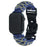 For Apple Watch Series 11 10 42mm / 9 8 7 41mm / SE3 SE2 SE 6 5 4 40mm / 3 2 1 38mm Double Layer Nylon Rope Watch Strap - Navy Blue + Army Green - 3