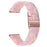 For FITVII HM08 Waterproof Watch Strap Replacement Resin Watch Band - Silk Pink - 1