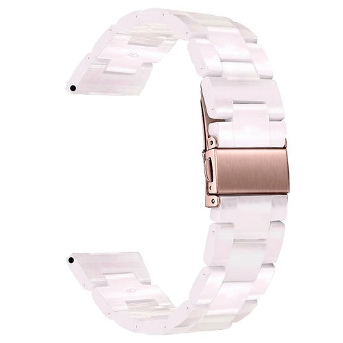 Resin Band for Popglory 1.4" P22 / 1.85" P66 Smart Watch Replacement Strap  - Light Pink - 1
