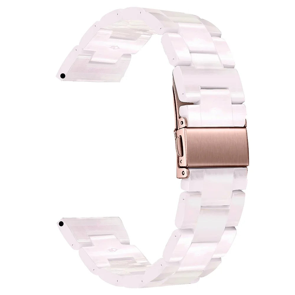 Resin Band for Popglory 1.4" P22 / 1.85" P66 Smart Watch Replacement Strap  - Light Pink - 1
