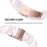 Resin Band for Popglory 1.4" P22 / 1.85" P66 Smart Watch Replacement Strap  - Light Pink - 2