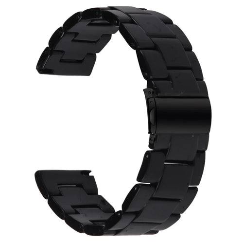 Replacement Band for KALINCO P22 Waterproof Resin Sports Watch Strap - Black - 1