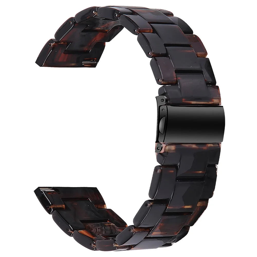 Waterproof Resin Strap for KALINCO P22 Replacement Sports Watch Band - Dark Brown - 1