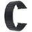 For Apple Watch Series 11 10 42mm / 9 8 7 41mm / SE3 SE2 SE 6 5 4 40mm / 3 2 1 38mm Stainless Steel Band Folding Buckle - Black - 1