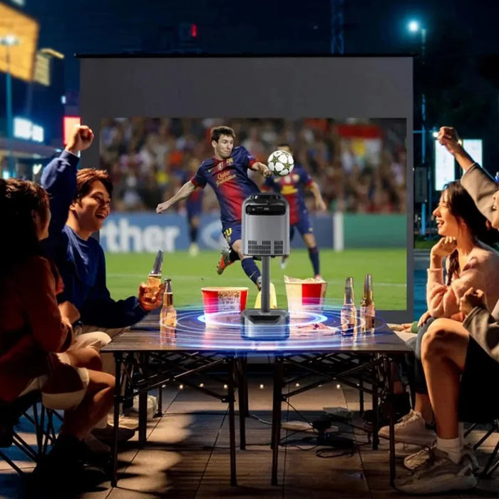 TS-1 Home Theater Telescopic Bracket 4K Projector EU Plug (with Projection Screen) - 3