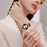 For Samsung Galaxy Watch4 Active 40mm / Active 44mm / Classic 42mm / Classic 46mm Resin D-Shape Watch Strap - Tortoiseshell - 4