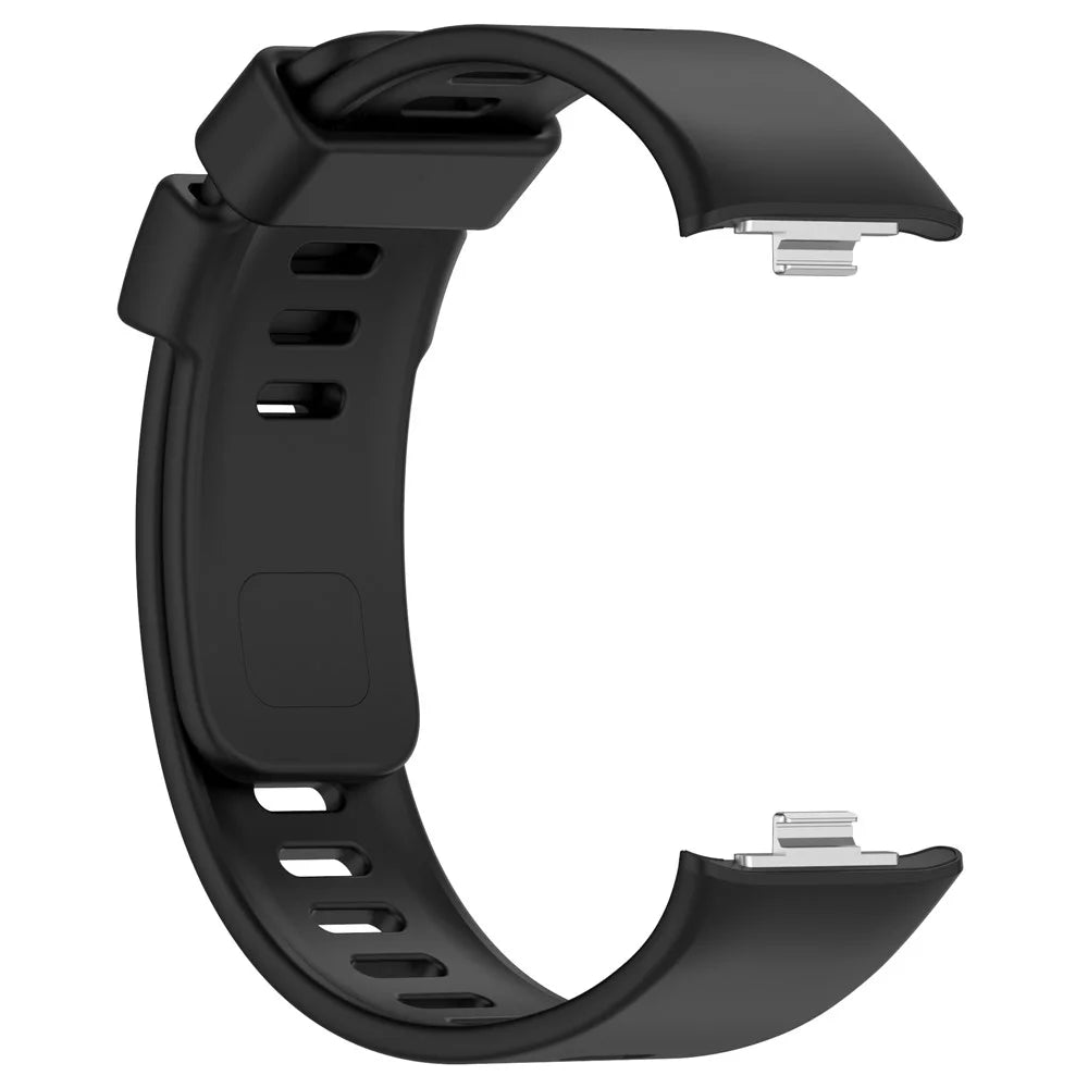 For Xiaomi Redmi Watch 4 / Smart Band 8 Pro Silicone Wrist Strap with Watch Case - Black - 3