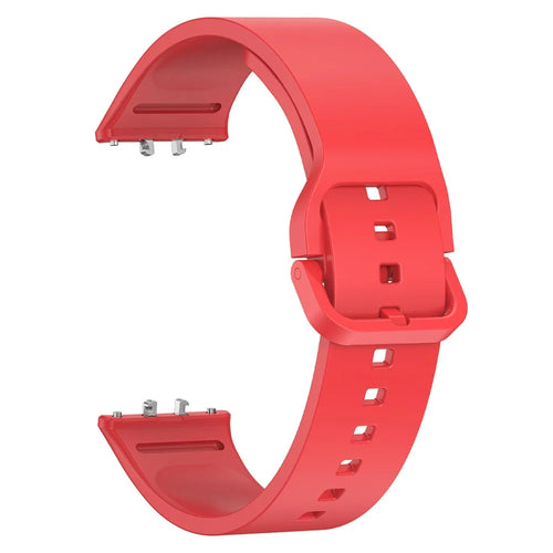For Samsung Galaxy Fit3 Watch Band Soft Silicone Strap Replacement - Red - 1